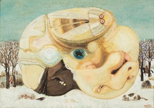 Stanislaw Wojcieszynski (1915-1989) ((Wostan)), Erotic Composition, 1971