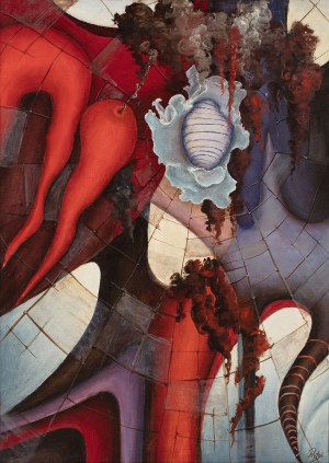 Aga Rytel (b. 1943), Light in Space from the series Trapped Emotions, 1990