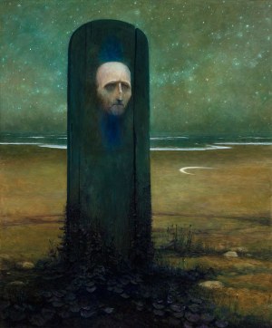 Zdzislaw Beksinski (1929-2005), RN, 1980s.