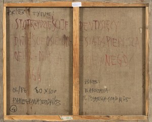 Pavel Kovalevsky (b. 1958), One hundred and thirty-one thousand and two hundred and eighty-first victim of the devil incarnate 666, 1983