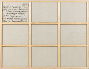 Jaroslaw Modzelewski (b. 1955), What? Each work opens to a different sequence of antagonisms (as events) What? Confusion, 2015