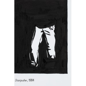 Wilhelm Sasnal (ur. 1972), Doorpusher 1984, 2002
