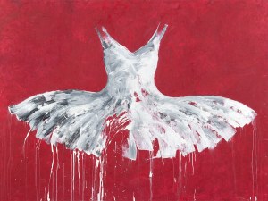 Eve Bathelier (b. 1962), White from the Dress collection series