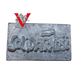 SOLIDARNOŚĆ - Stan Wojenny, Stempel Pieczątka Konspiracyjna! Konspiracja