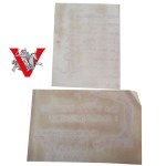Solidarność Walcząca, Leaflets on the Blotter, Lecha Wałęsa , 1983, Nobel Prize winners