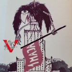 WRONA nabita na Pałaca Kultury, RZADKA Ulotka , Solidarność , Stan Wojenny, autor Krecik