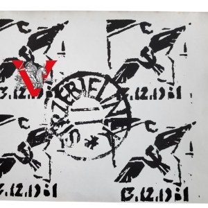 STRZEBIELINEK, Ineternation Camp, Martial Law, Flyer, Large