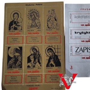 Solidarity, Fund of Resistance Groups, Bricks/Marks, Madonnas of Poland and Polish Underground State.