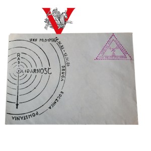 Solidarity Radio, Underground Post Office, Brick Envelope, 1982