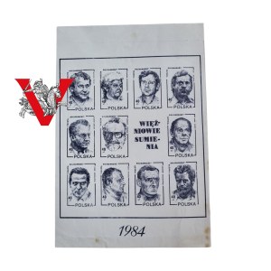 Solidarność, Blok Cegiełka, Więźniowie Sumienia 1984