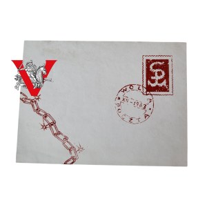 Uprising Poland Break the Shackles, Free Post, Solidarność Walcząca, DARK Flyer