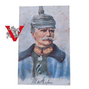 Marshal Mackensen, Autograph, Pour le Mérite, portrait, Feldpost