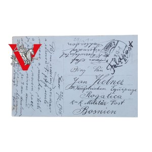 Soldier's Longing, Letter from the Front, KuK, BOSNIA, 1915