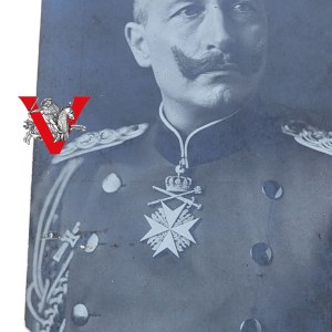 German Emperor, Kiaser Wilhlem with Blue Max around his neck