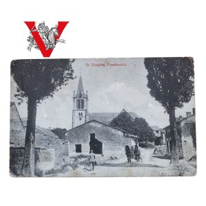 Sapper Company 53rd Infantry Regiment, Card sent to Rybnik, 1915, Pole in the Imperial Army