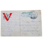 Kompania Saperów 53 Pułk Piechoty, Karta wysłana do Rybnik, 1915, Polak w Armii Cesarskiej