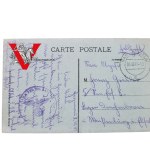 III Rzesza, Karta z Frontu, Wehrmacht , Feldpost 1941, Gapa, 2 Kompania