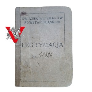 Insurrection, Legitimation of a Veteran of the Silesian Uprisings, Commander of the Industrial Guard, 1947, RAISE