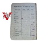 Powstanie, Legitymacja Weterana Powstań Śląskich, Komendant Straży Przemysłowej, 1947, RZADKOŚĆ