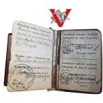 Legitymacja KOP, Korpus Ochrony Pogranicza 1934 -39, Sierżant, Końskie, Kapitan Trojanowski KATYŃ