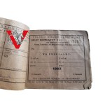 PKP, Książeczka Bietowa dla Rodzin Pracowników, 1963, Warszawa Sopot