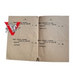 Warszawa 1885, Carski Dowód Osobisty, Polak, Zabory, RZADKOŚĆ