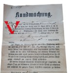 Austo Węgry, Urzędowe Obwieszczenie Wyborcze, wybory do Landtagu 1884, Duży Format