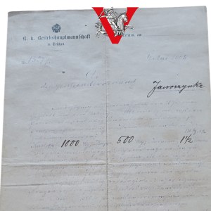 Imperial and Royal District Office in Cieszyn, 1905 tok, Jaworzynka official magazine, Cieszyn