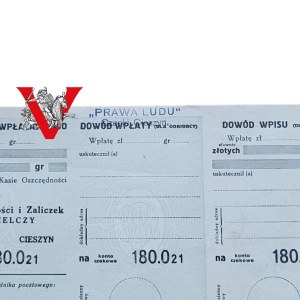 II RP, CZECH CIESZYN - 