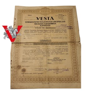 VEST POZNAŃ, Policy 1934, Rybnik, Szczerbice Dwór