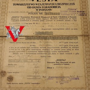 VEST POZNAŃ, Policy 1934, Rybnik, Szczerbice Dwór