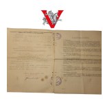 VEST POZNAŃ, Polisa 1934 rok, Rybnik, Szczerbice Dwór