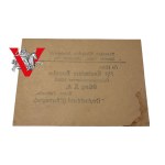 Oflag X A - karta do polskiego majora Kazimierza Bunclera, II wojna światowa, Suwałki