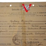 Hindenburg O/S Zabrze - akt urodzenia z 1924 r. / Geburtsurkunde / dokument urzędowy