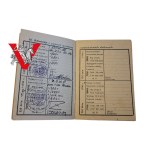 Poznań - Legitymacja uposażenia oficera Wojska Polskiego - kpt. Józef Korusiewicz - 1946 r.