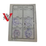 Szczecin - Legitymacja zawodnicza Morskiego Klubu Sportowego „Pogoń” z lat 80.-90., Kazimierz Karbut
