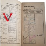 Legitymacja - Indeks studenta Akademii Nauk Politycznych Warszawa 1948 - weteran Wojska Polskiego