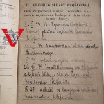 Książeczka Wojskowa - 22 Pułk Artylerii Lekkiej, bombardier, Kampania Wrześniowa, weteran
