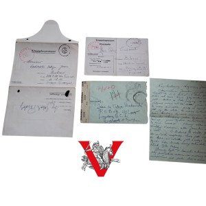 Correspondence of Count Wladyslaw Los, State Police aspirant prisoner of war camp Stalag XIII C, 4th Infantry Division PSZ