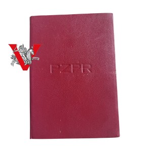 PZPR membership card - Mlawa 1975