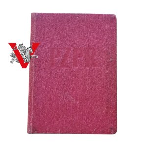 Legitymacja PZPR - płk pil. dypl. Czesław Miodoński, dca 62 Pułku Lotniczego, Wydana Przy Sztabie Lotnictwa