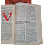 Hans Frank - Deutsches Recht, NSDAP czasopismo III Rzeszy, 1937, dwa numery