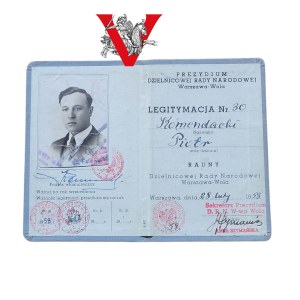 Warsaw Wola, Legitimacy of a Councillor 1958 year