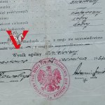 II RP, Świadectwo Szkolne , Chodaków powiat Sochaczew, 1937 r