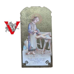 Holy Picture with dedication 1929