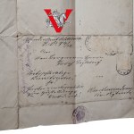 Wezwanie urzędowe Pilchowice 1916 - dokument urzędowy z czasów I wojny światowej, Górny Śląsk