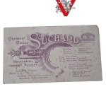 Stara Secesyjna Reklama, Czekolada Suchard Przełom XIX / XX wieku