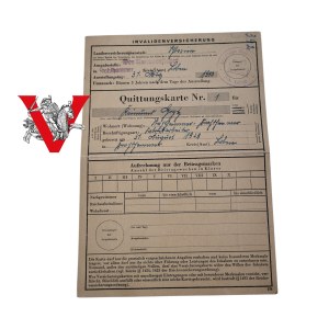 Lubin 1928 Document Legitimation Invalids Association