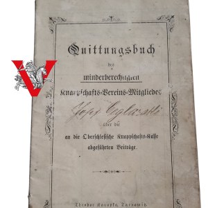 Mining pass - Tarnowskie Góry, Rybnik, 1919-1923, Upper Silesia