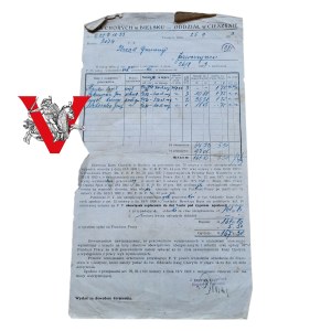 Cieszyn Bielsko , Health Insurance Fund 1933 , Document